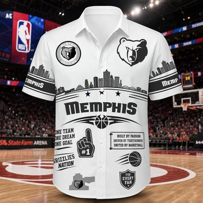 [HOT DEAL] NEW CUSTOMIZED NBA13 MGR MEMPHIS GRIZZLIES UNISEX HAWAIIAN SHIRT