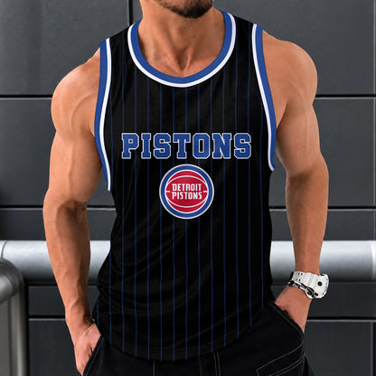 [HOT DEAL] NEW CUSTOMIZED NBA14 DPI DETROIT PISTONS UNISEX TANK TOP