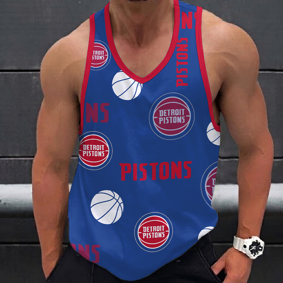 [HOT DEAL] NEW CUSTOMIZED NBA14 DPI DETROIT PISTONS UNISEX TANK TOP