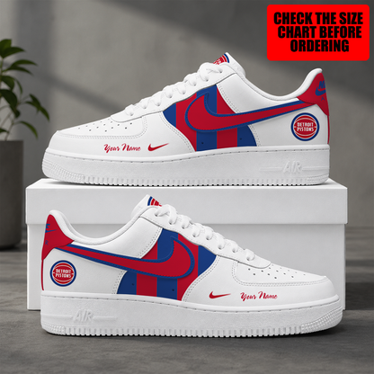 [HOT DEAL] NEW CUSTOMIZED NBA14 DPI DETROIT PISTONS AF1 SHOES