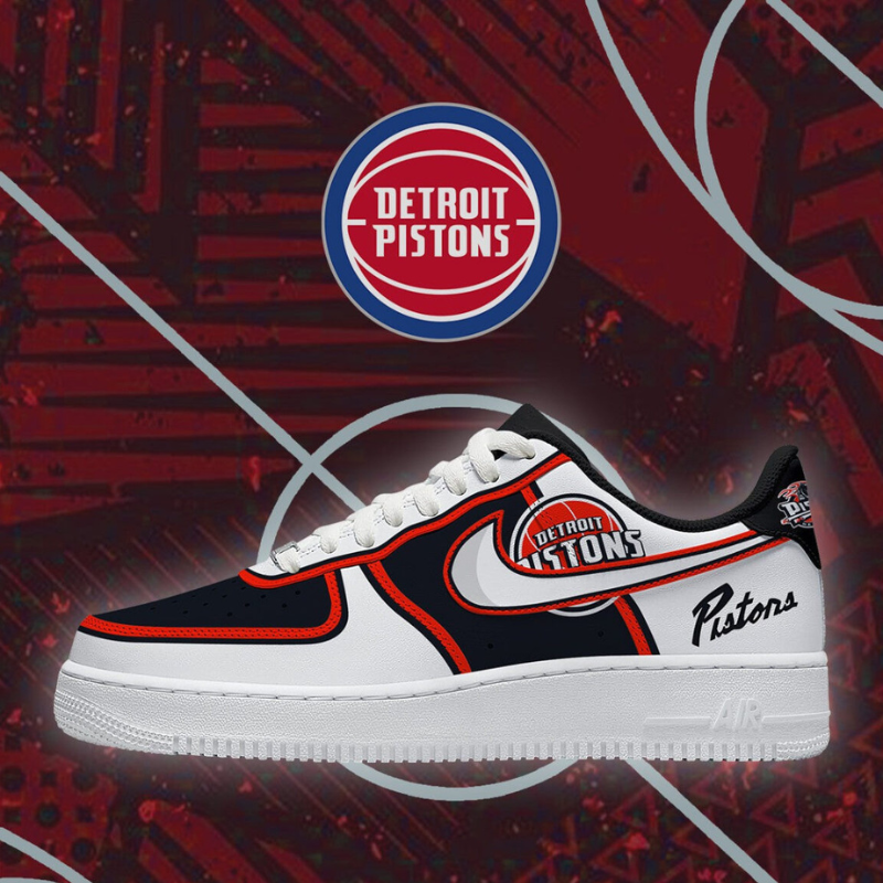 [HOT DEAL] NEW CUSTOMIZED NBA14 DPI DETROIT PISTONS AF1 SHOES