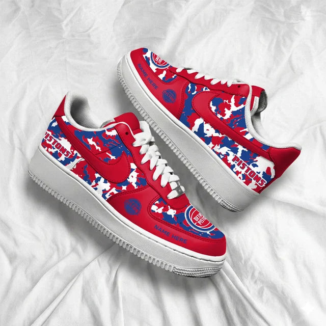 [HOT DEAL] NEW CUSTOMIZED NBA14 DPI DETROIT PISTONS AF1 SHOES