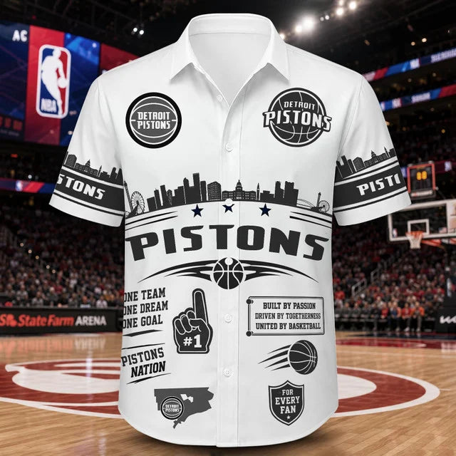[HOT DEAL] NEW CUSTOMIZED NBA14 DPI DETROIT PISTONS UNISEX HAWAIIAN SHIRT