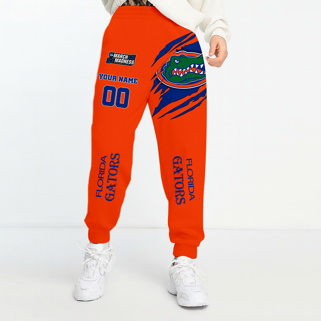 LIMITED DROP - NEW CUSTOMIZED | NCAA MAM14 FLG FL GATORS UNISEX LONG PANTS