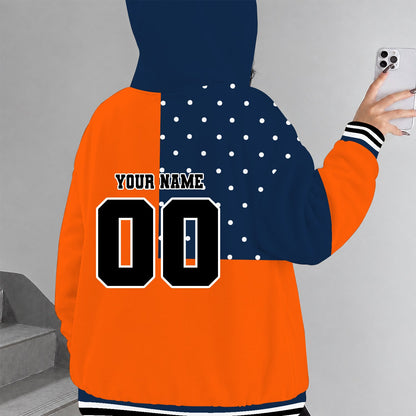 [FAN FAVORITE] NEW CUSTOMIZED NCAA MAM15 IFI ILLINOIS FIGHTING ILLINI STRAPPY ZIP HOODIE