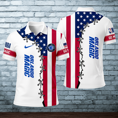 [HOT DEAL] NEW CUSTOMIZED NBA15 OMA ORLANDO MAGIC POLO SHIRT