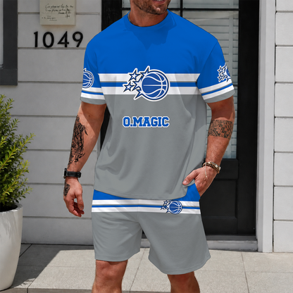 [HOT DEAL] NEW CUSTOMIZED NBA15 OMA ORLANDO MAGIC UNISEX T-SHIRT & SHORTS SET
