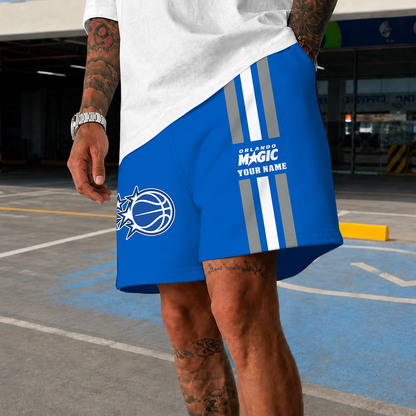 [HOT DEAL] NEW CUSTOMIZED NBA15 OMA ORLANDO MAGIC SHORT PANTS