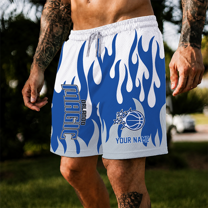 [HOT DEAL] NEW CUSTOMIZED NBA15 OMA ORLANDO MAGIC SHORT PANTS