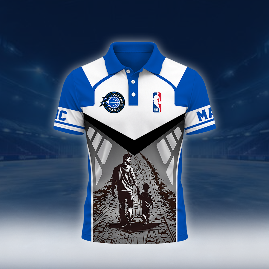 [HOT DEAL] NEW CUSTOMIZED NBA15 OMA ORLANDO MAGIC POLO SHIRT