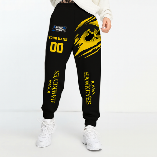 LIMITED DROP - NEW CUSTOMIZED | NCAA MAM16 IWH IW HAWKEYES UNISEX LONG PANTS