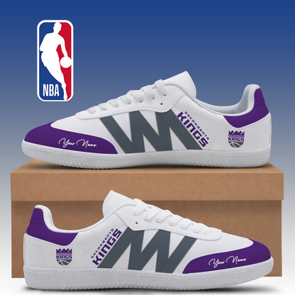 [HOT DEAL] NEW CUSTOMIZED NBA16 SKI SACRAMENTO KINGS CLASSIC SNEAKERS