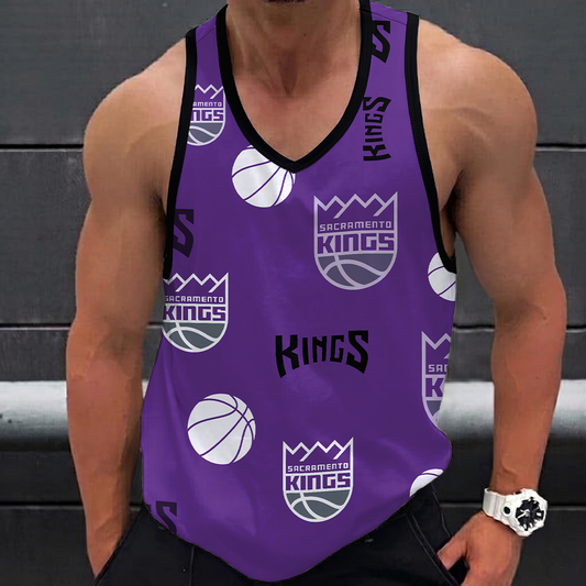 [HOT DEAL] NEW CUSTOMIZED NBA16 SKI SACRAMENTO KINGS UNISEX TANK TOP