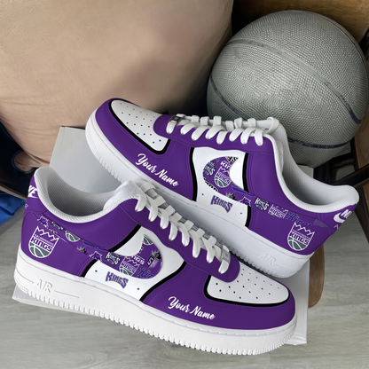 [HOT DEAL] NEW CUSTOMIZED NBA16 SKI SACRAMENTO KINGS AF1 SHOES