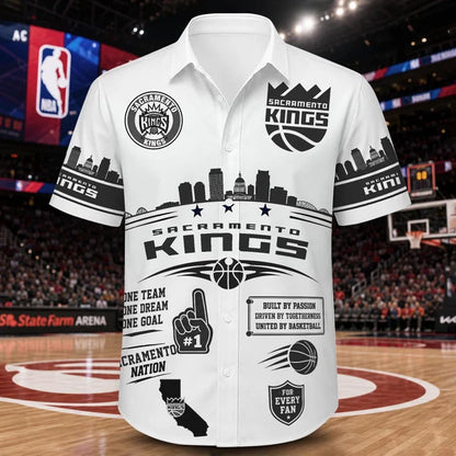 [HOT DEAL] NEW CUSTOMIZED NBA16 SKI SACRAMENTO KINGS UNISEX HAWAIIAN SHIRT