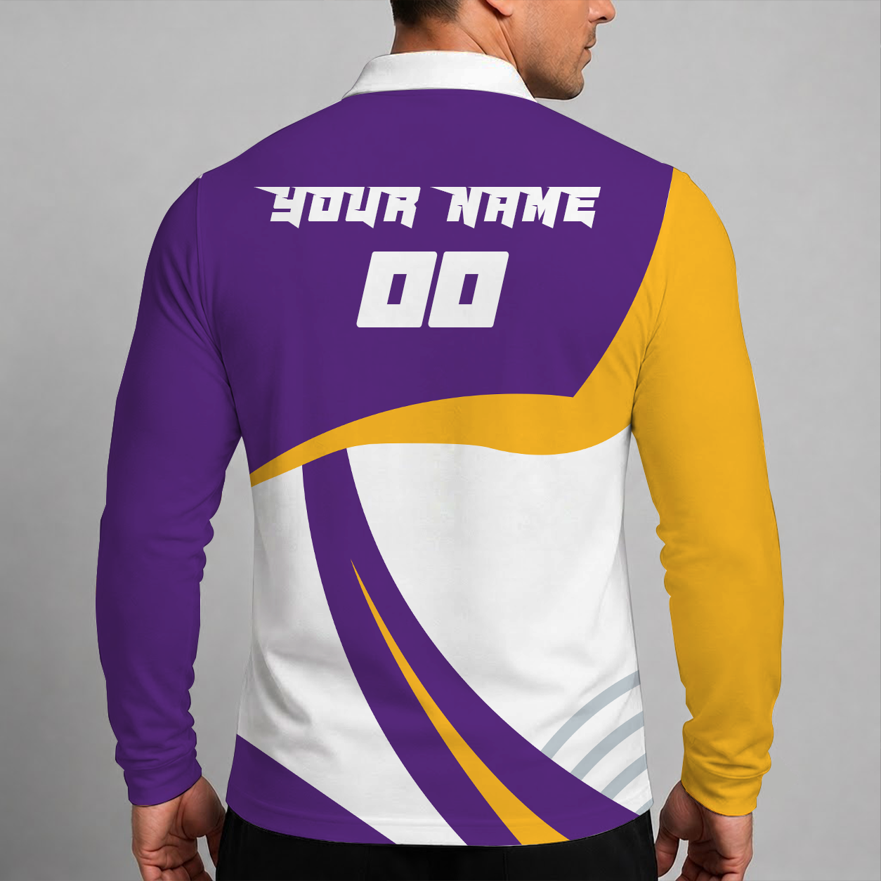 [HOT DEAL] NEW CUSTOMIZED NBA16 SKI SACRAMENTO KINGS MEN LONG SLEEVE POLO