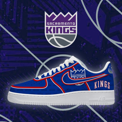 [HOT DEAL] NEW CUSTOMIZED NBA16 SKI SACRAMENTO KINGS AF1 SHOES
