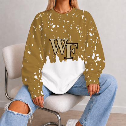 [FAN FAVORITE] NEW CUSTOMIZED NCAA CFH16 WFD WAKE FOREST DEMON DEACONS UNISEX SWEATSHIRT