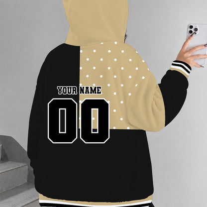 [FAN FAVORITE] NEW CUSTOMIZED NCAA CFH16 WFD WAKE FOREST DEMON DEACONS STRAPPY ZIP HOODIE