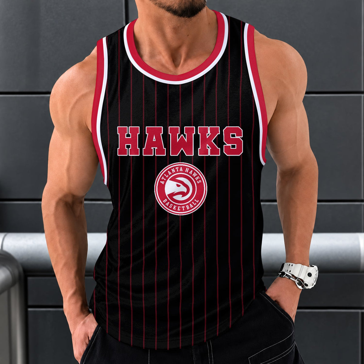 [HOT DEAL] NEW CUSTOMIZED NBA17 AHA ATLANTA HAWKS UNISEX TANK TOP