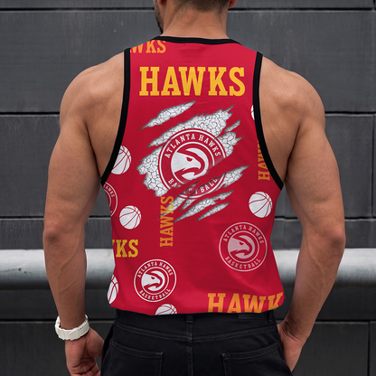 [HOT DEAL] NEW CUSTOMIZED NBA17 AHA ATLANTA HAWKS UNISEX TANK TOP