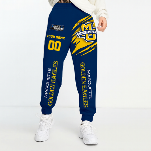 LIMITED DROP - NEW CUSTOMIZED | NCAA MAM17 MGE MA GOLDEN EAGLES UNISEX LONG PANTS