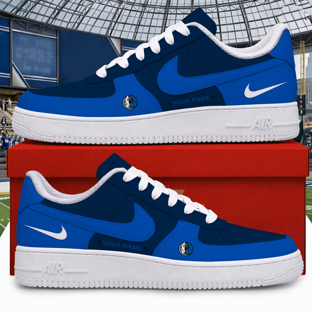 [HOT DEAL] NEW CUSTOMIZED NBA18 DMA DALLAS MAVERICKS AF1 SHOES