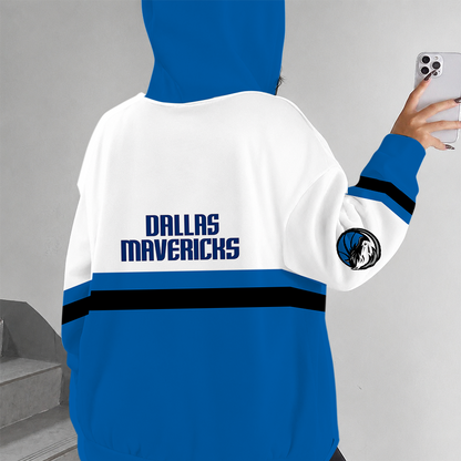[HOT DEAL] NEW CUSTOMIZED NBA18 DMA DALLAS MAVERICKS ZIP HOODIE