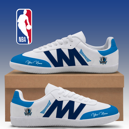 [HOT DEAL] NEW CUSTOMIZED NBA18 DMA DALLAS MAVERICKS CLASSIC SNEAKERS