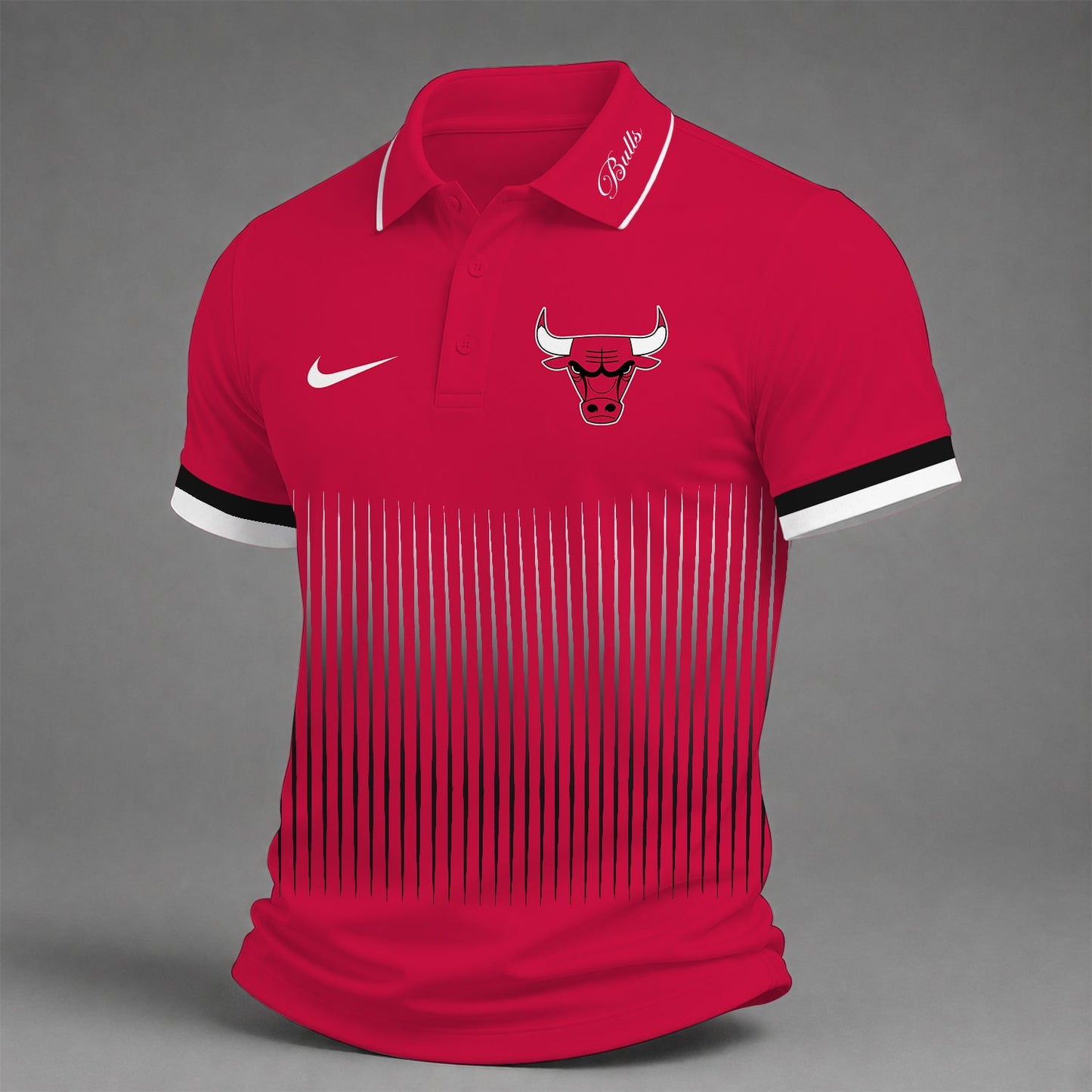 [HOT DEAL] NEW CUSTOMIZED NBA19 CBU CHICAGO BULLS POLO SHIRT