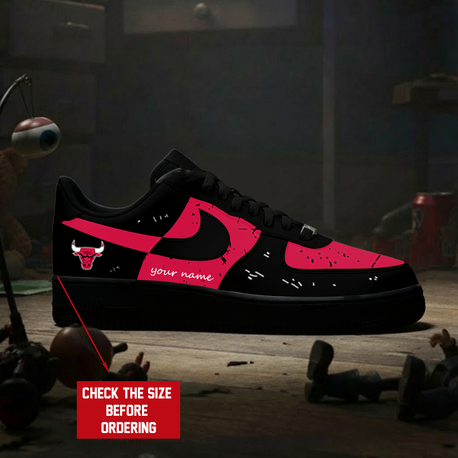 [HOT DEAL] NEW CUSTOMIZED NBA19 CBU CHICAGO BULLS AF1 SHOES