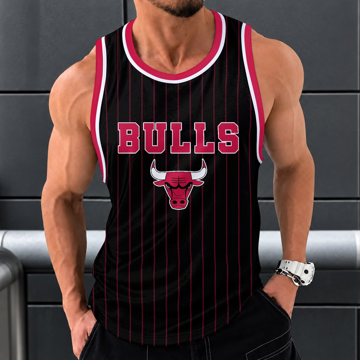 [HOT DEAL] NEW CUSTOMIZED NBA19 CBU CHICAGO BULLS UNISEX TANK TOP