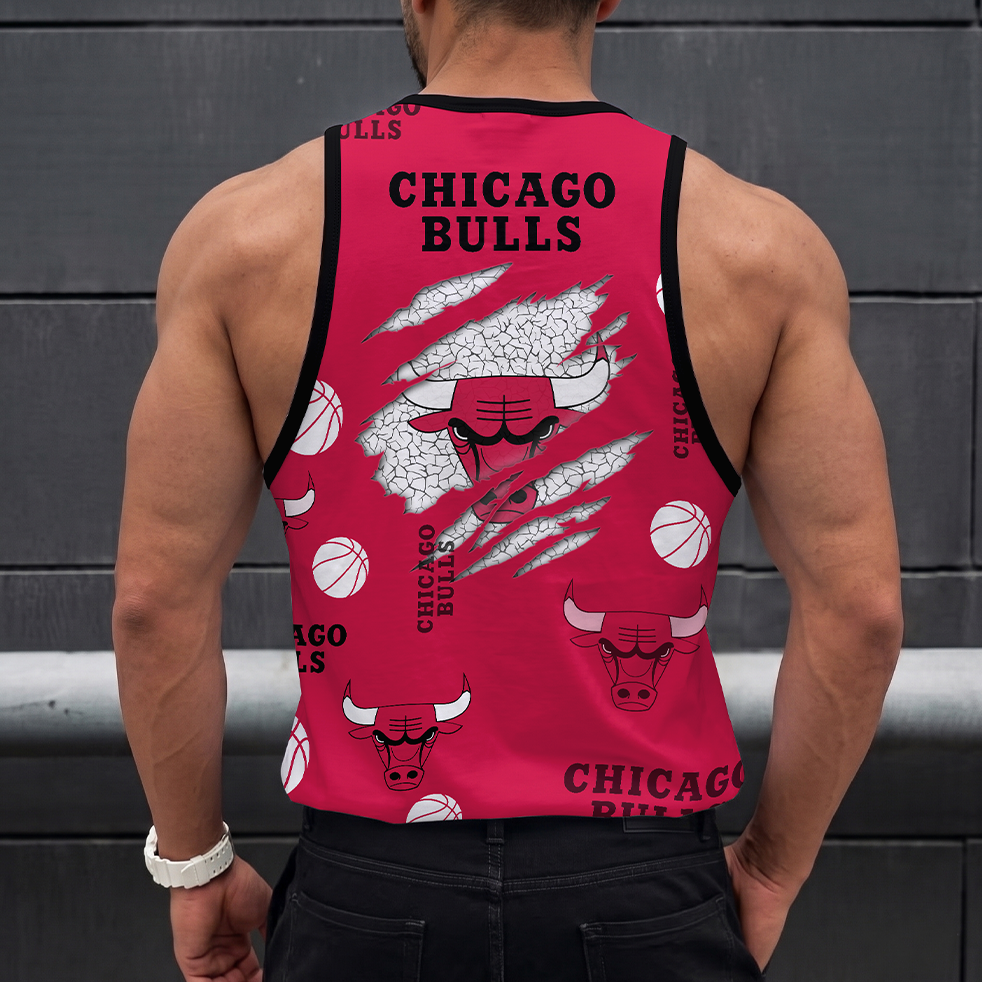 [HOT DEAL] NEW CUSTOMIZED NBA19 CBU CHICAGO BULLS UNISEX TANK TOP