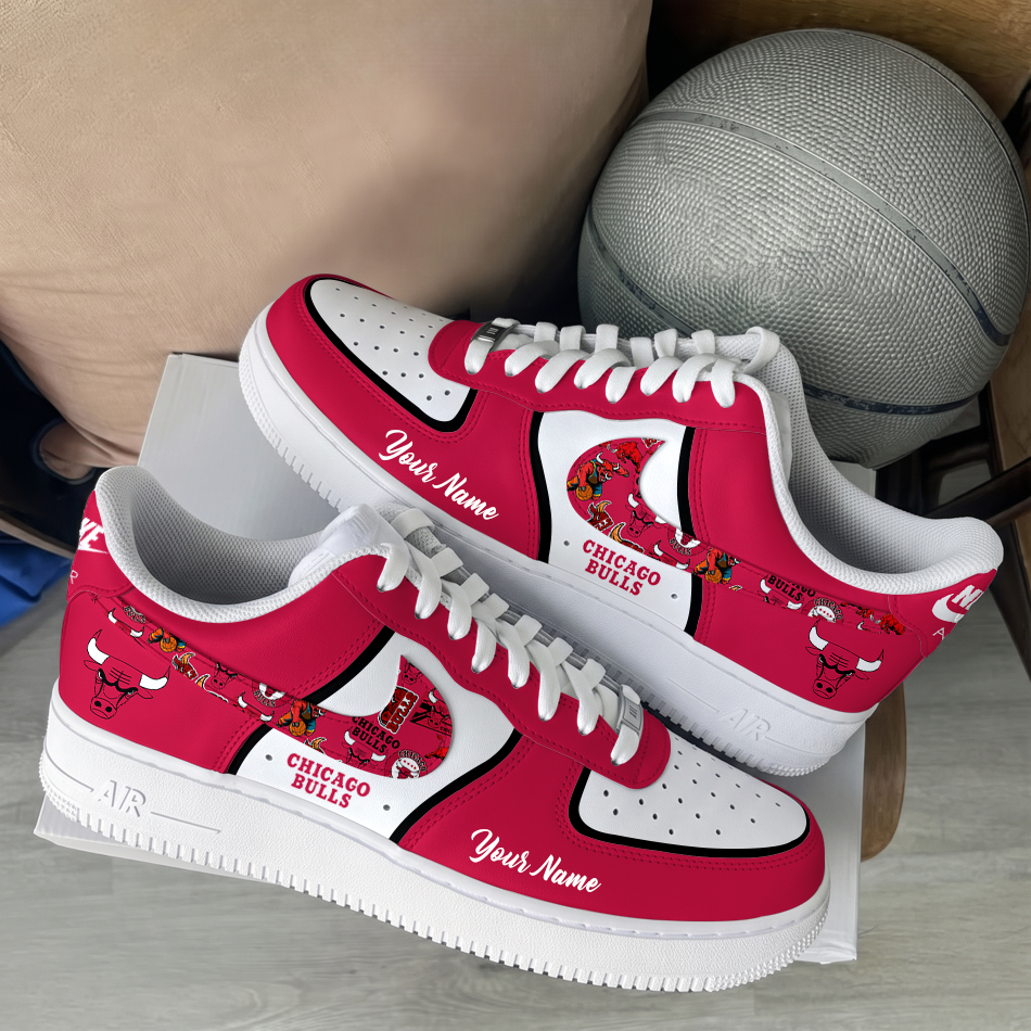[HOT DEAL] NEW CUSTOMIZED NBA19 CBU CHICAGO BULLS AF1 SHOES