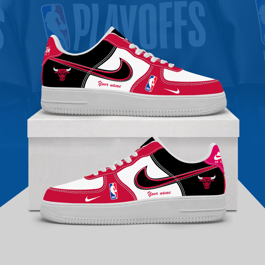 [HOT DEAL] NEW CUSTOMIZED NBA19 CBU CHICAGO BULLS AF1 SHOES