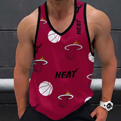 [HOT DEAL] NEW CUSTOMIZED NBA20 MHE MIAMI HEAT UNISEX TANK TOP