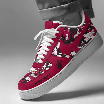 [HOT DEAL] NEW CUSTOMIZED NBA20 MHE MIAMI HEAT AF1 SHOES