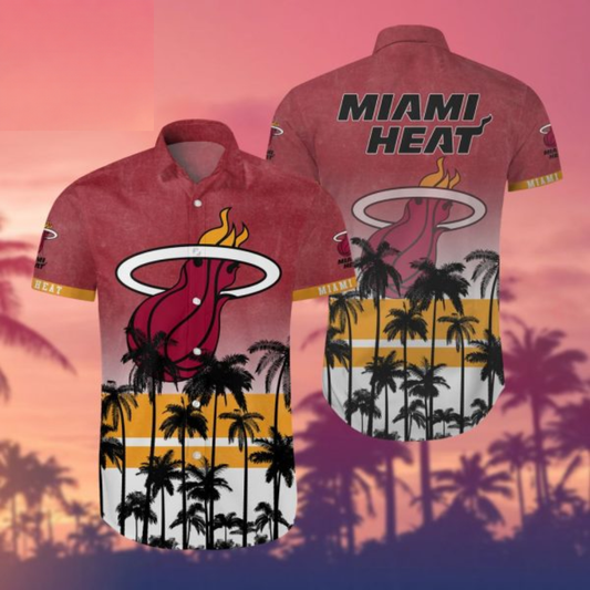 [HOT DEAL] NEW CUSTOMIZED NBA20 MHE MIAMI HEAT UNISEX HAWAIIAN SHIRT