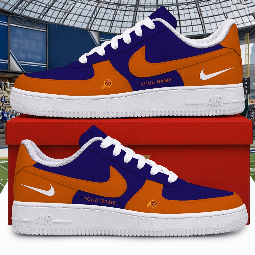 [HOT DEAL] NEW CUSTOMIZED NBA21 PSU PHOENIX SUNS AF1 SHOES