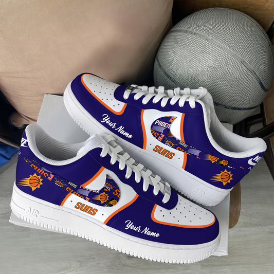 [HOT DEAL] NEW CUSTOMIZED NBA21 PSU PHOENIX SUNS AF1 SHOES