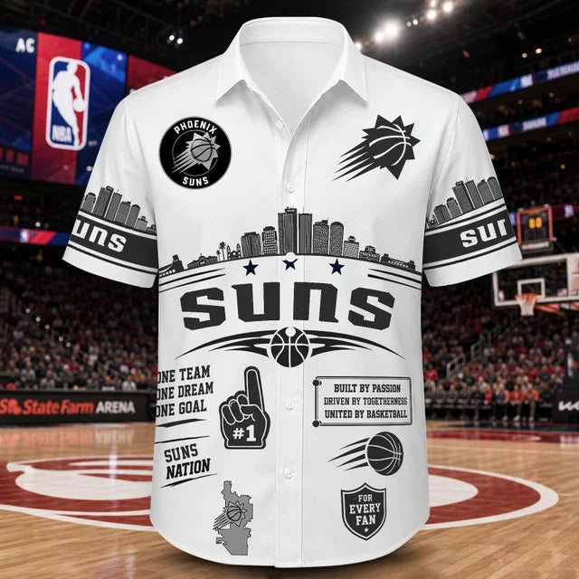 [HOT DEAL] NEW CUSTOMIZED NBA21 PSU PHOENIX SUNS UNISEX HAWAIIAN SHIRT