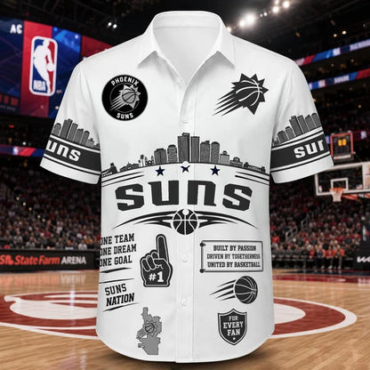 [HOT DEAL] NEW CUSTOMIZED NBA21 PSU PHOENIX SUNS UNISEX HAWAIIAN SHIRT