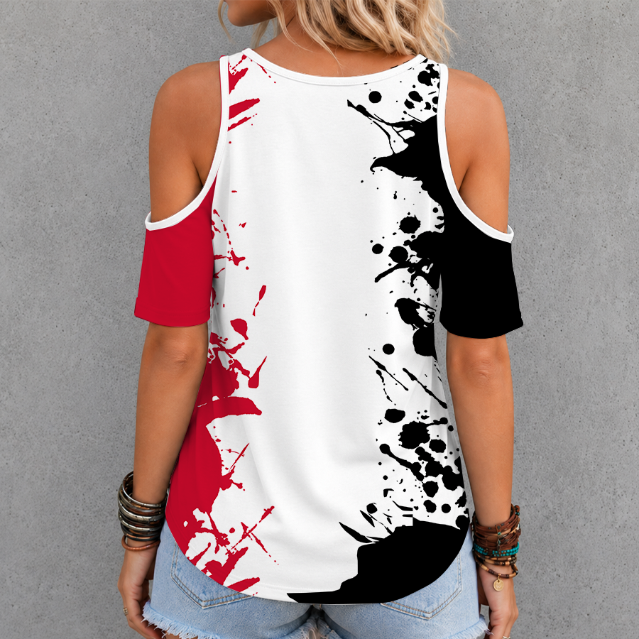 [HOT DEAL] NEW CUSTOMIZED NBA22 PTB PORTLAND TRAIL BLAZERS CRISS CROSS V-NECK TOP