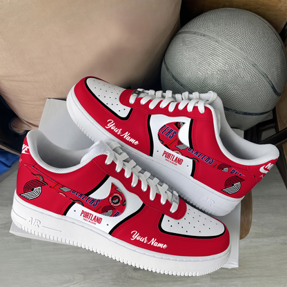 [HOT DEAL] NEW CUSTOMIZED NBA22 PTB PORTLAND TRAIL BLAZERS AF1 SHOES