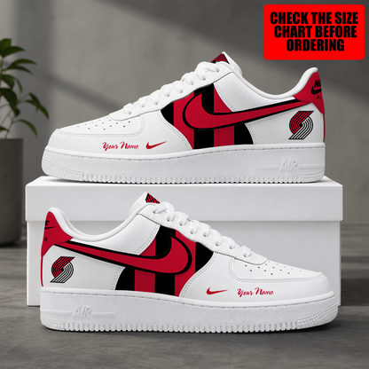 [HOT DEAL] NEW CUSTOMIZED NBA22 PTB PORTLAND TRAIL BLAZERS AF1 SHOES