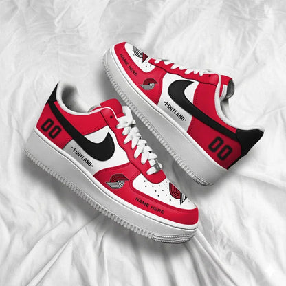 [HOT DEAL] NEW CUSTOMIZED NBA22 PTB PORTLAND TRAIL BLAZERS AF1 SHOES