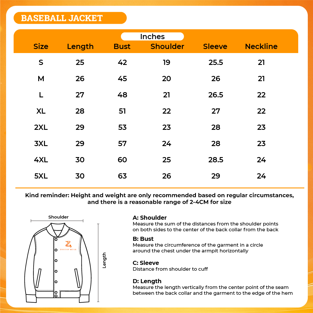 LIMITED EDITION UNISEX BASEBALL JACKET – URBAN STREET STYLE 06