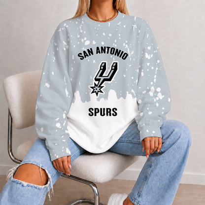 [HOT DEAL] NEW CUSTOMIZED NBA23 SAS SAN ANTONIO SPURS UNISEX SWEATSHIRT