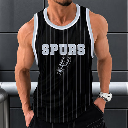 [HOT DEAL] NEW CUSTOMIZED NBA23 SAS SAN ANTONIO SPURS UNISEX TANK TOP