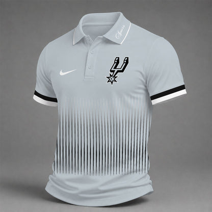 [HOT DEAL] NEW CUSTOMIZED NBA23 SAS SAN ANTONIO SPURS POLO SHIRT